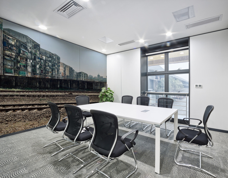 Living by the Railroad Wall Printing