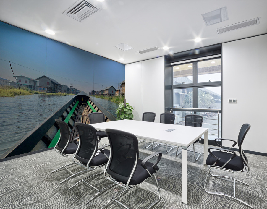 Inle Lake Boat Tour Wall Printing