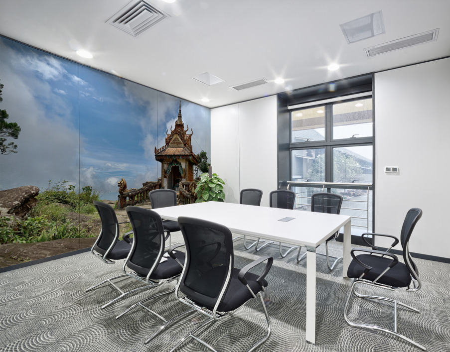 Mini Temple in the Sky Wall Printing