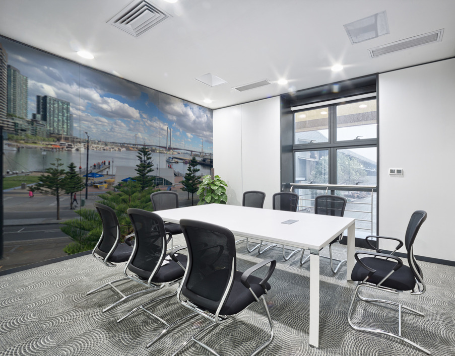 Victoria Harbour in Melbourne 3 Wall Printing