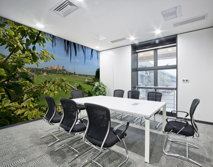 Wat Tham Suea 6 Wall Printing