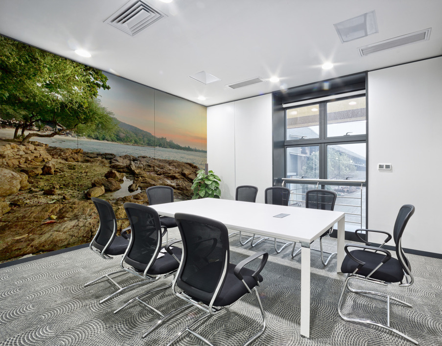 Rocky Beach at Sunset Wall Printing