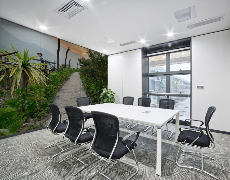 Walking to the Sunset Wall Printing