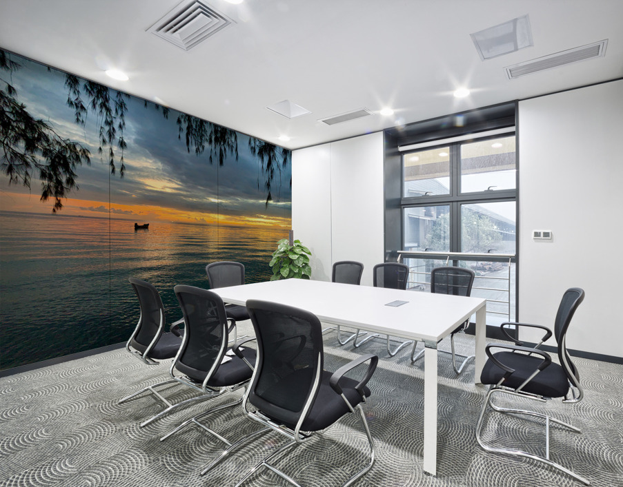 Calming Sunset Reflections Wall Printing