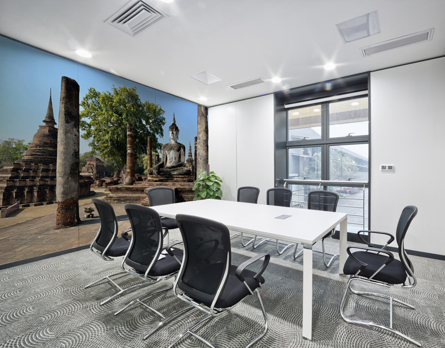 Wat Mahathat Temple Old Sukhothai Thailand 1 Wall Printing