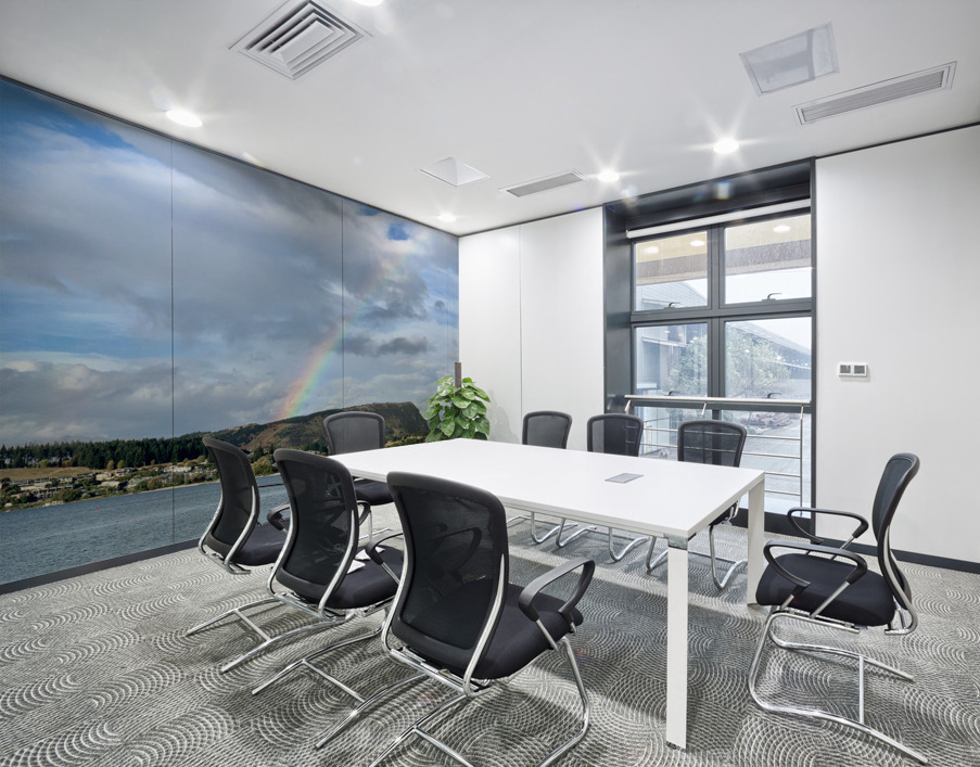 The Rainbow over the Hill Wall Printing