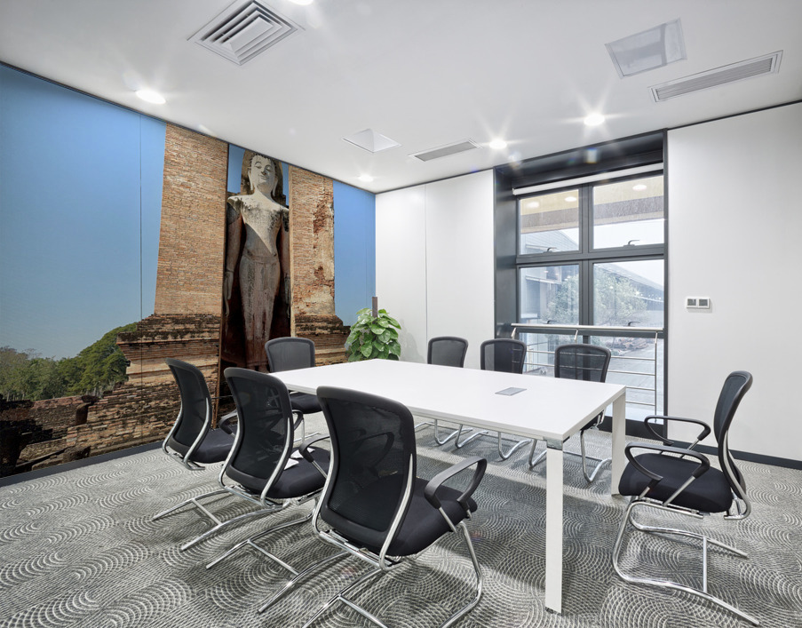 Wat Mahathat Temple Old Sukhothai Thailand 2 Wall Printing