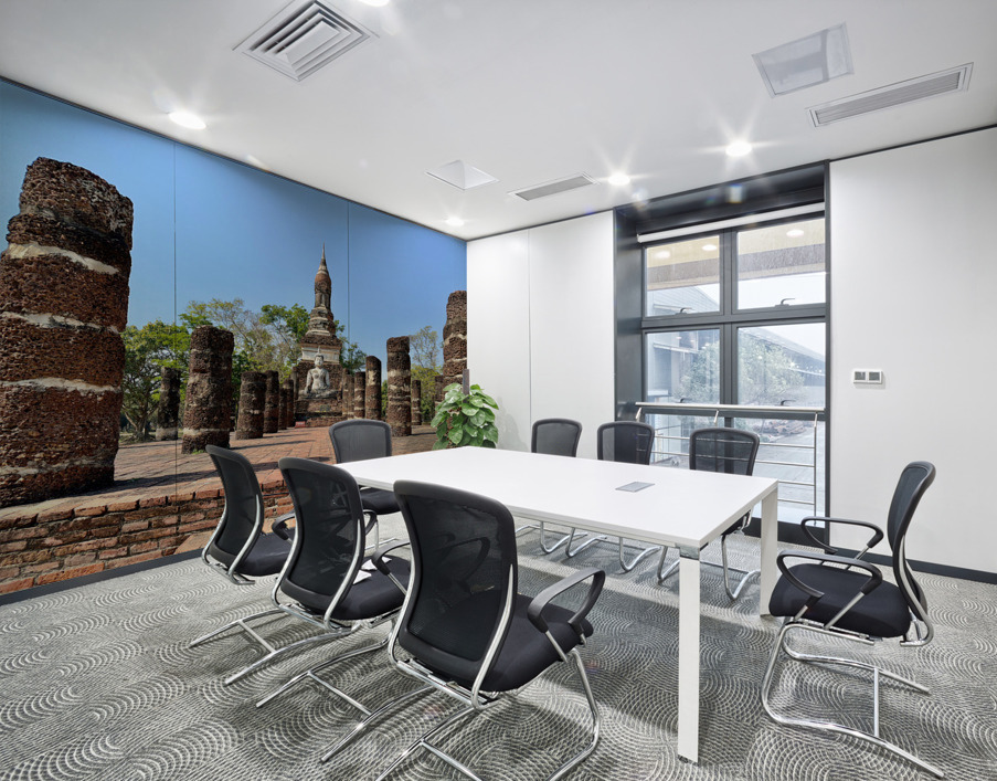 Wat Sa Si Temple 2 Wall Printing