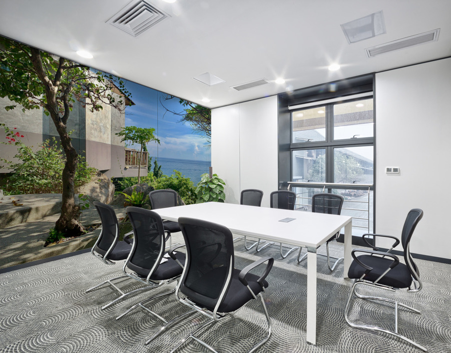 Bungalow with a Nice View Wall Printing