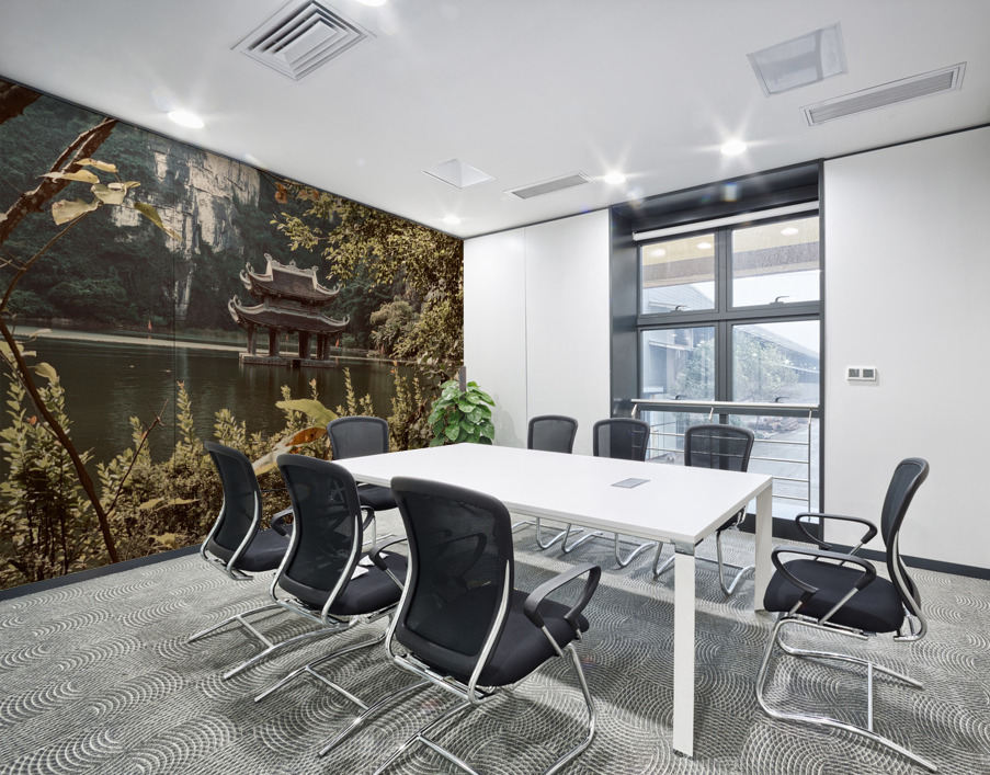 Pagoda on the Lake Vietnam Wall Printing