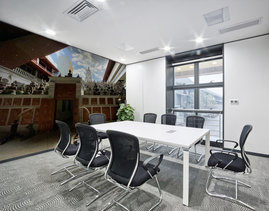 Gangaramaya Temple in Colombo Sri Lanka 2 Wall Printing