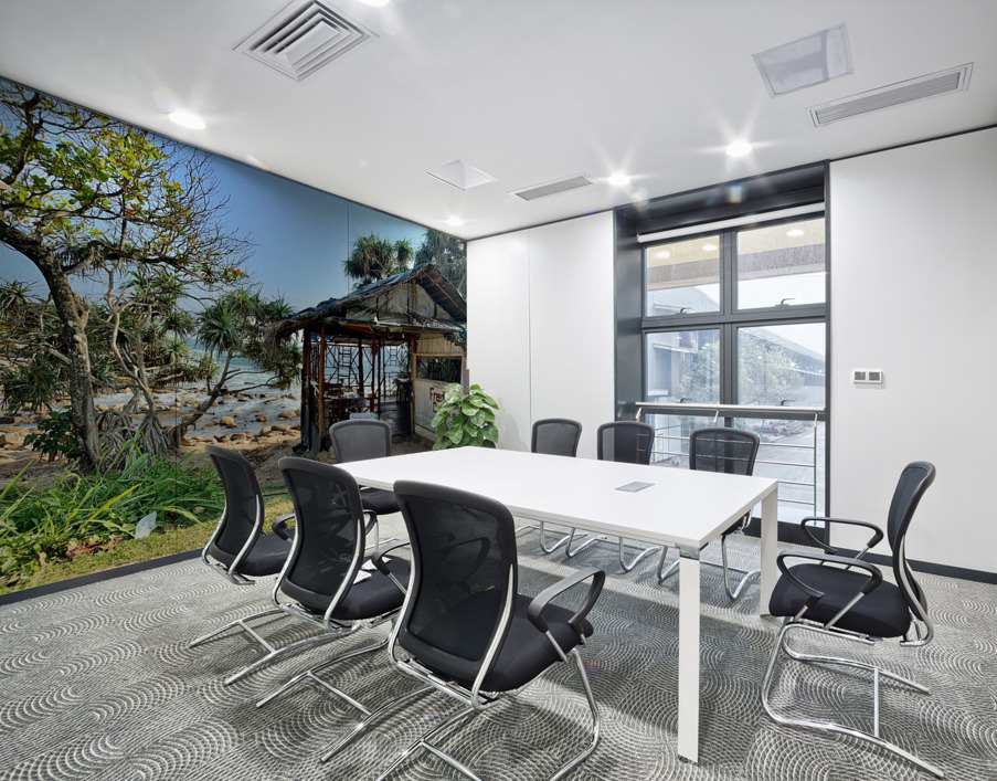 Freedom Cafe Shack Wall Printing