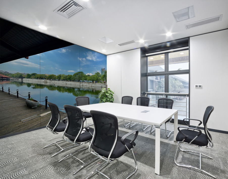 Pettah Floating Market Reflections Colombo Sri Lanka Wall Printing