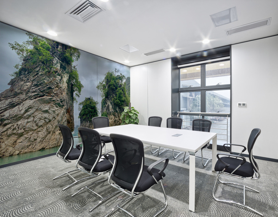 The 3 Rocks on Khao Sok Lake Wall Printing