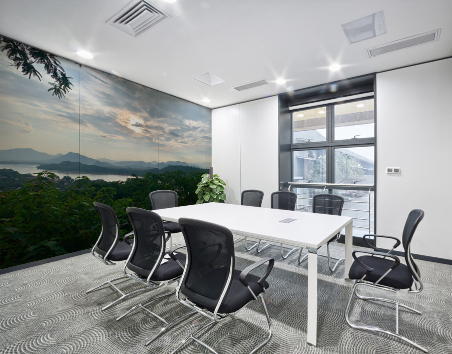 Sunset in Luang Prabang Laos Wall Printing