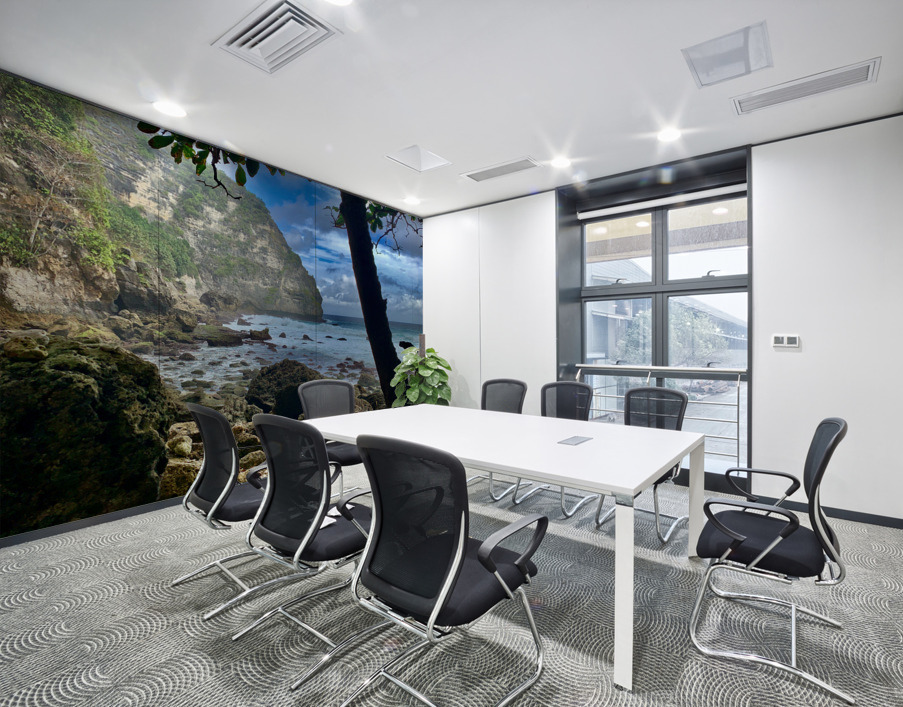 Mysterious Island Bay Wall Printing