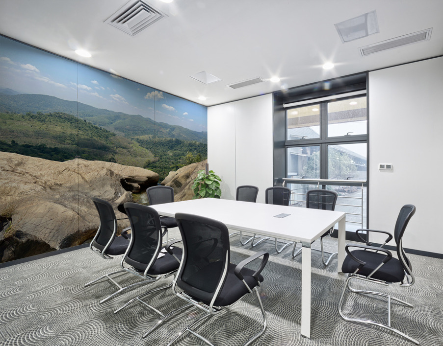 Top View of Diyaluma Falls 2 Wall Printing