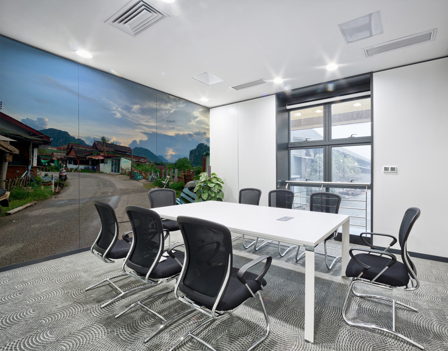 Walking Around Vang Vieng Laos Wall Printing