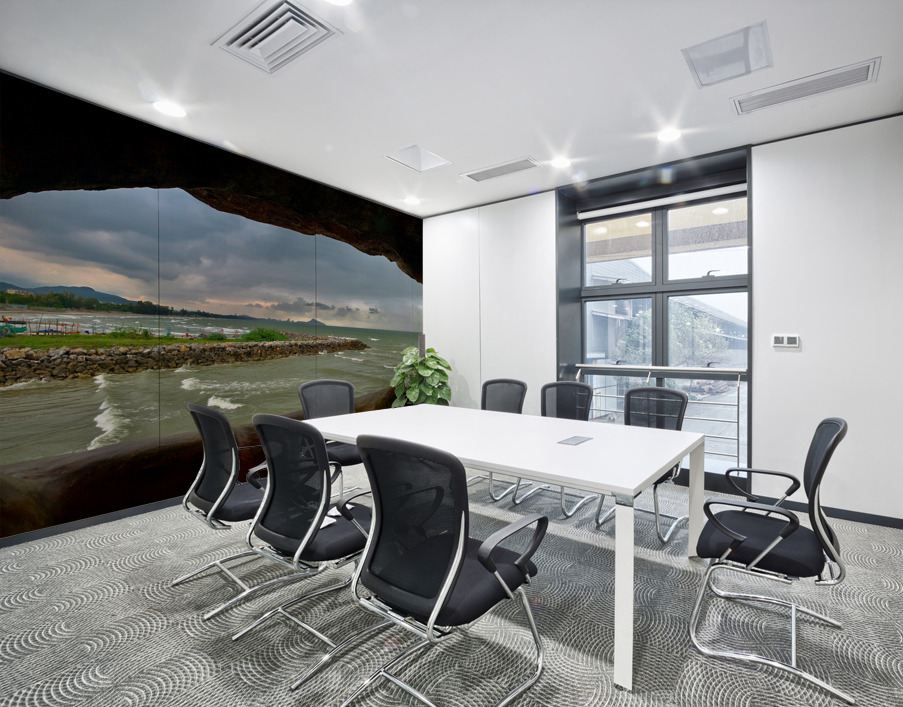 View from Wat Tham Khao Tao Hua Hin Thailand 3 Wall Printing