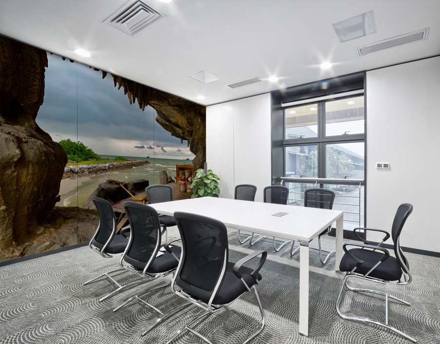 View from Wat Tham Khao Tao Hua Hin Thailand 1 Wall Printing