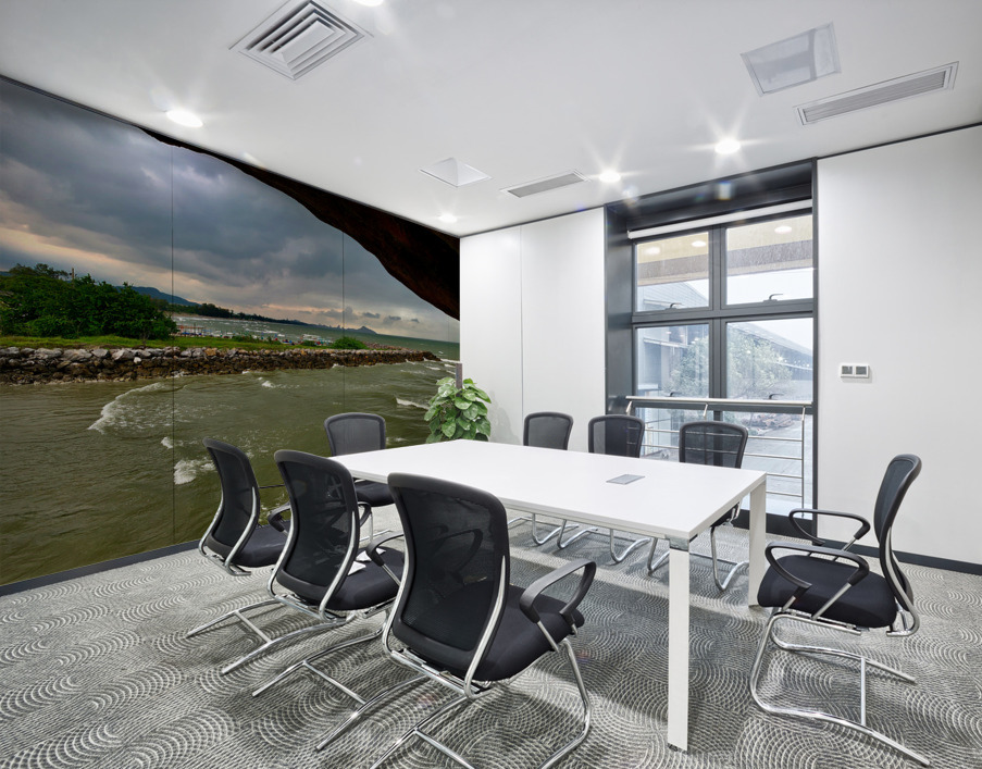 View from Wat Tham Khao Tao Hua Hin Thailand 2 Wall Printing