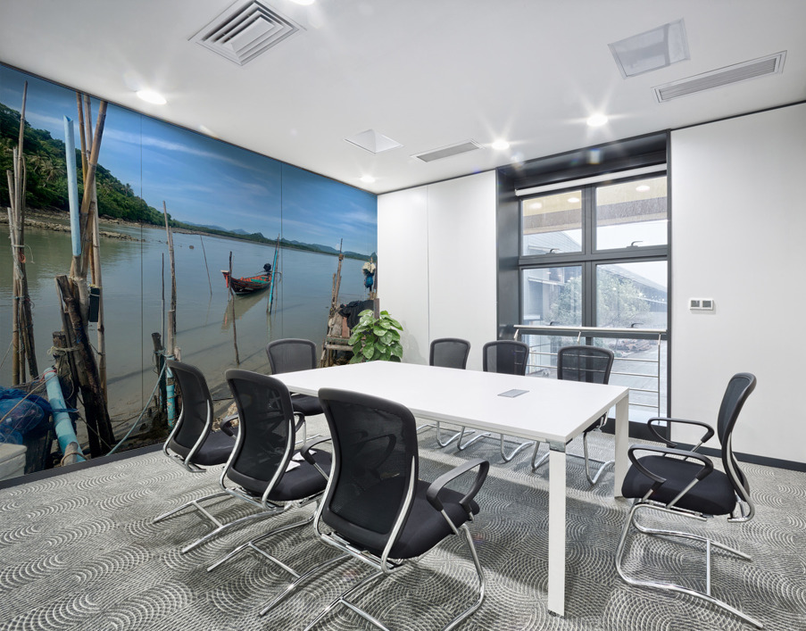 Fisherman s Boat on the Water Wall Printing