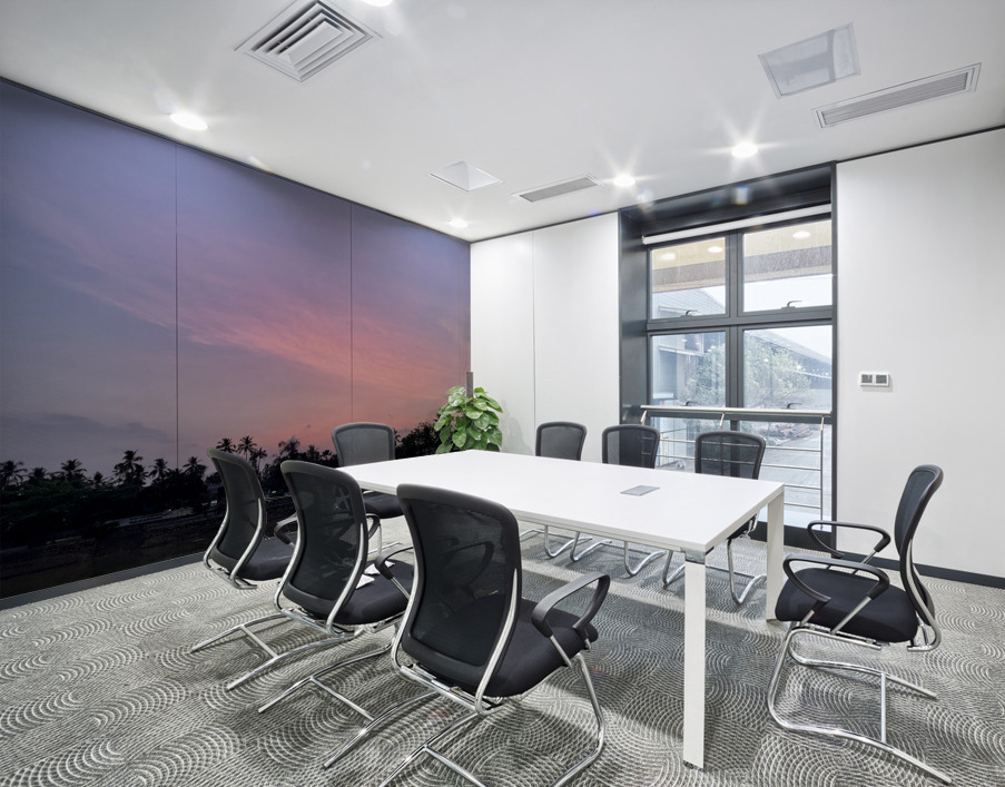 Purple sky of Varkala Wall Printing