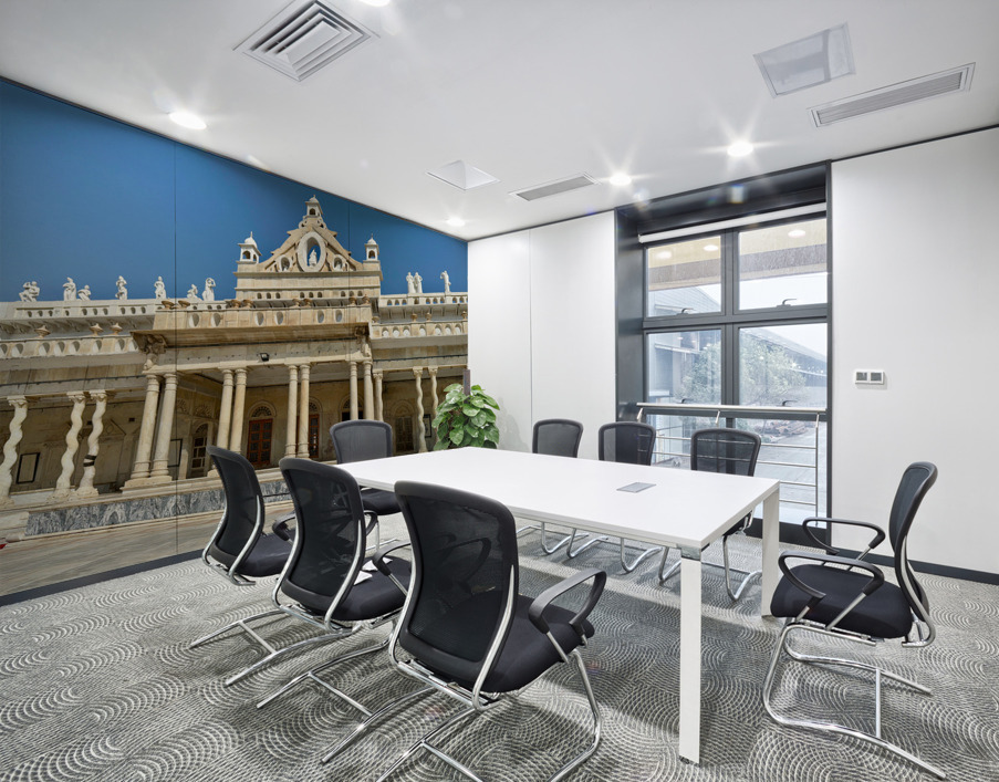 Vrindavan Temple Wall Printing