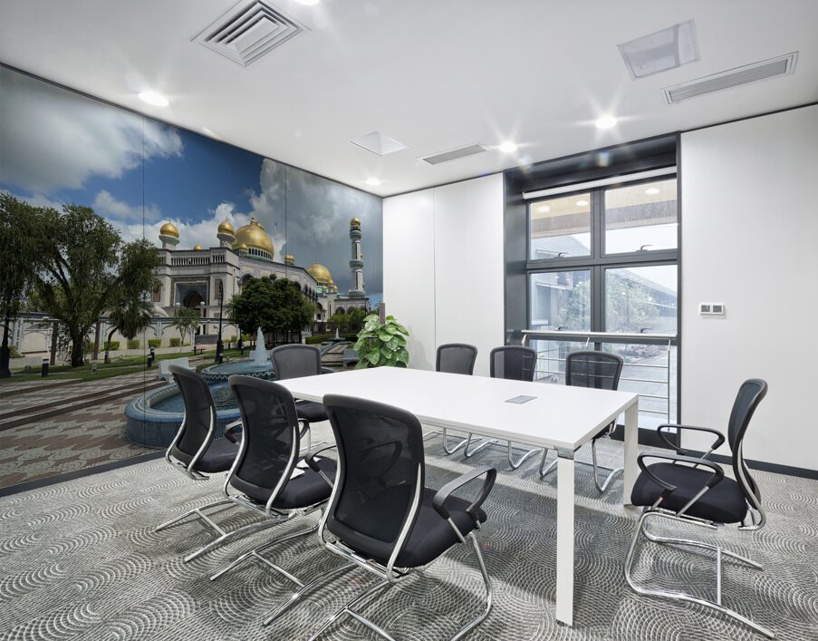 Jame Asr Hassanil Bolkiah Mosque Brunei 6 Wall Printing