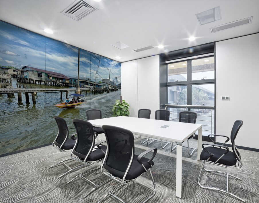 Kampong Ayer Floating Village Brunei 1 Wall Printing