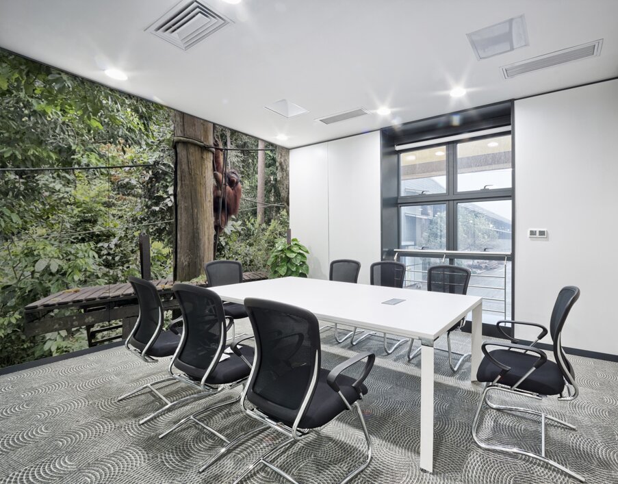 Kabili Sepilok Forest Reserve Orangutans 2 Wall Printing