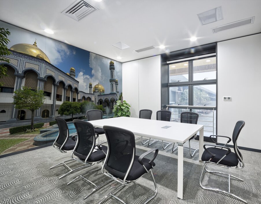 Jame Asr Hassanil Bolkiah Mosque Brunei 7 Wall Printing