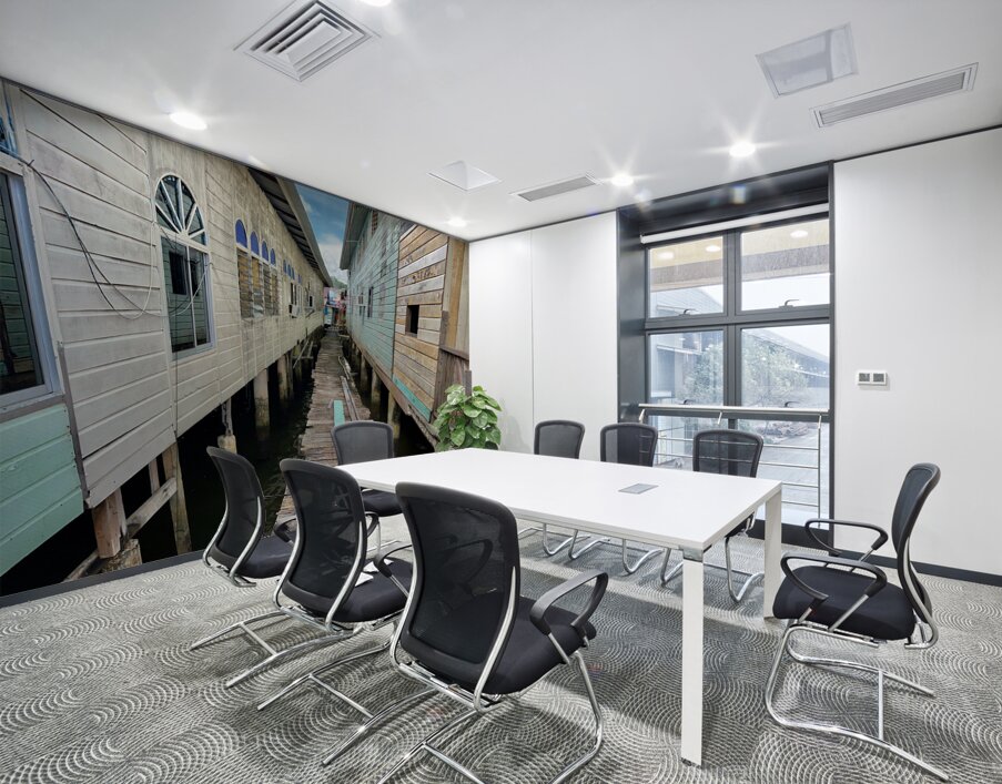 Kampong Ayer Floating Village Brunei 2 Wall Printing