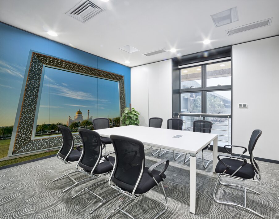 Omar Ali Saifuddien Mosque Collection Brunei 6 Wall Printing