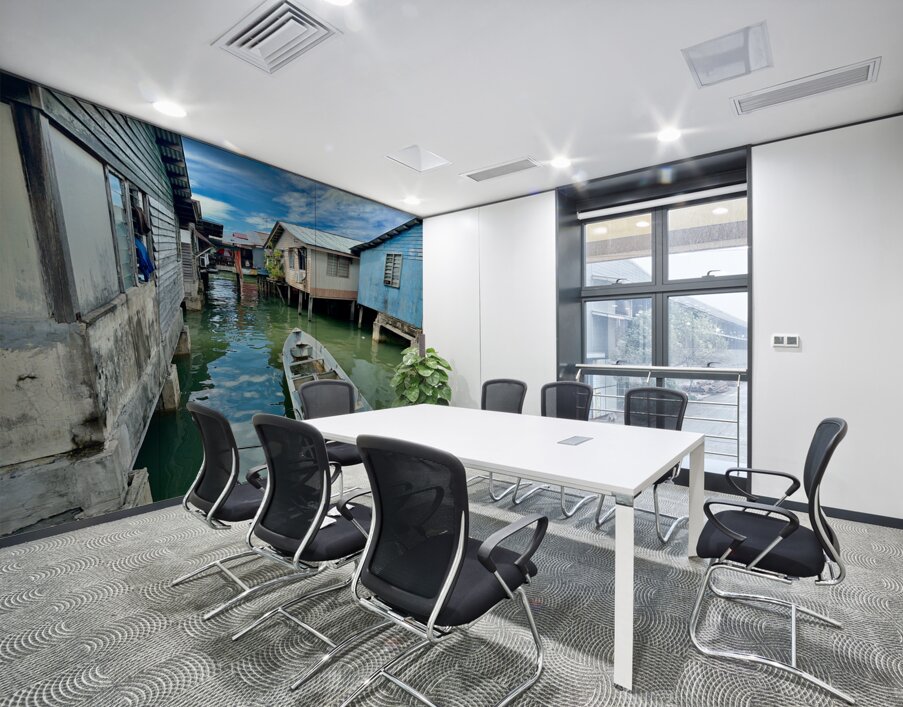 Sim Sim Traditional Floating Village in Sandakan 7 Wall Printing