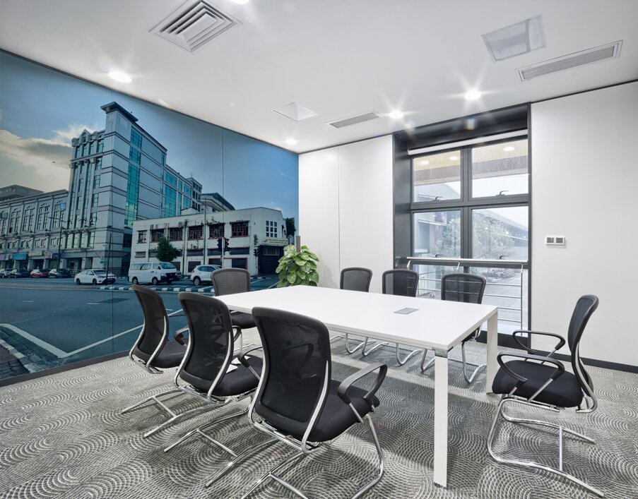 Streets of Bandar Seri Begawan Brunei Wall Printing