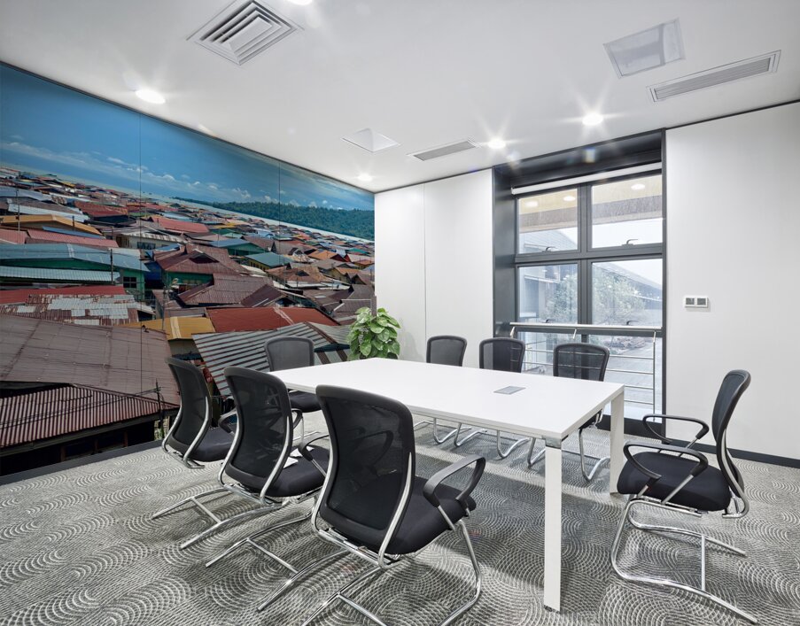 Sim Sim Traditional Floating Village in Sandakan Wall Printing