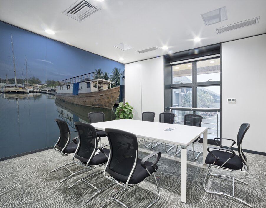 The Marina in Miri 2 Wall Printing