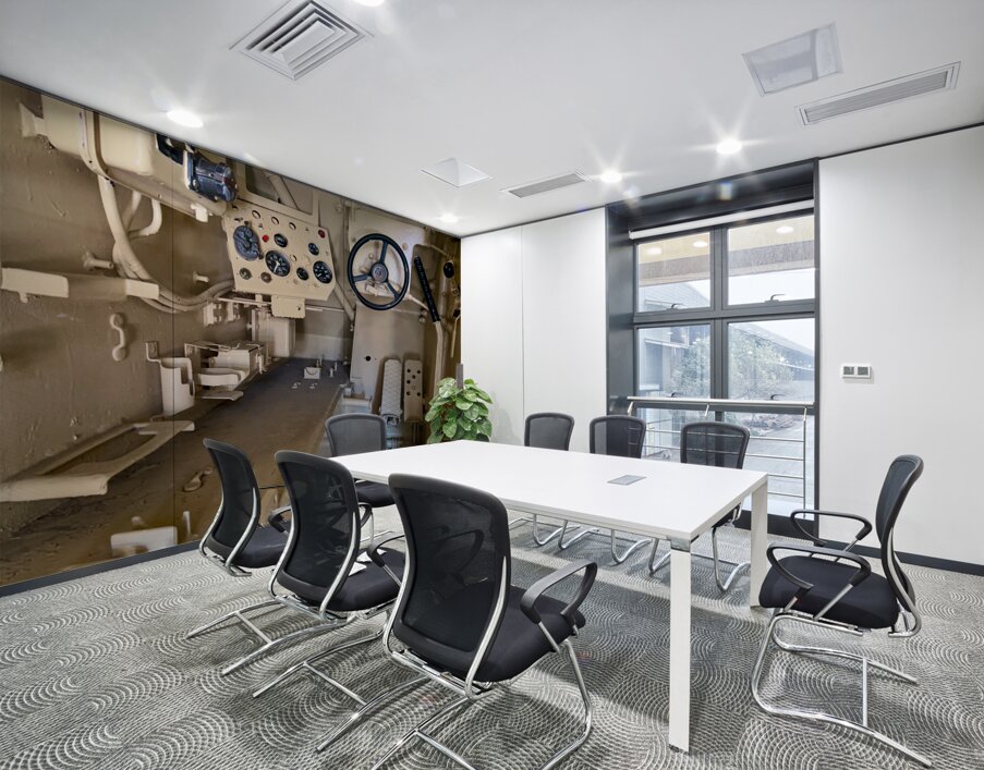 Army Tank Interior Seoul South Korea Wall Printing