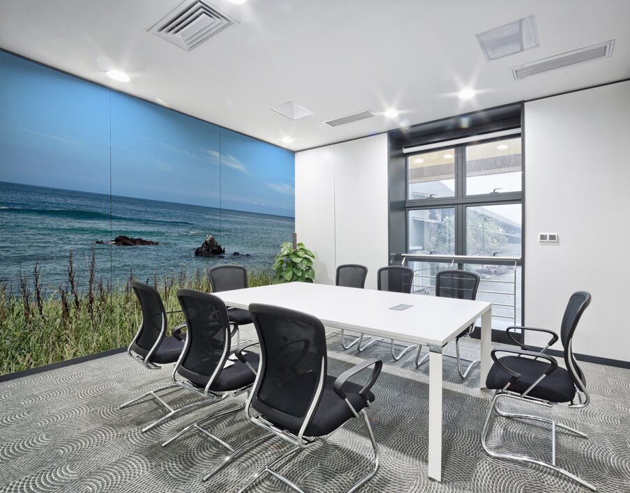 Calm Ocean Udo South Korea Wall Printing