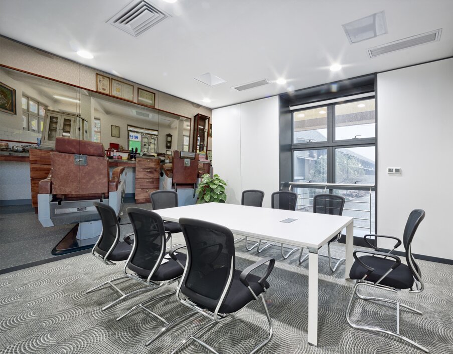 Old Barber Shop Seoul South Korea Wall Printing