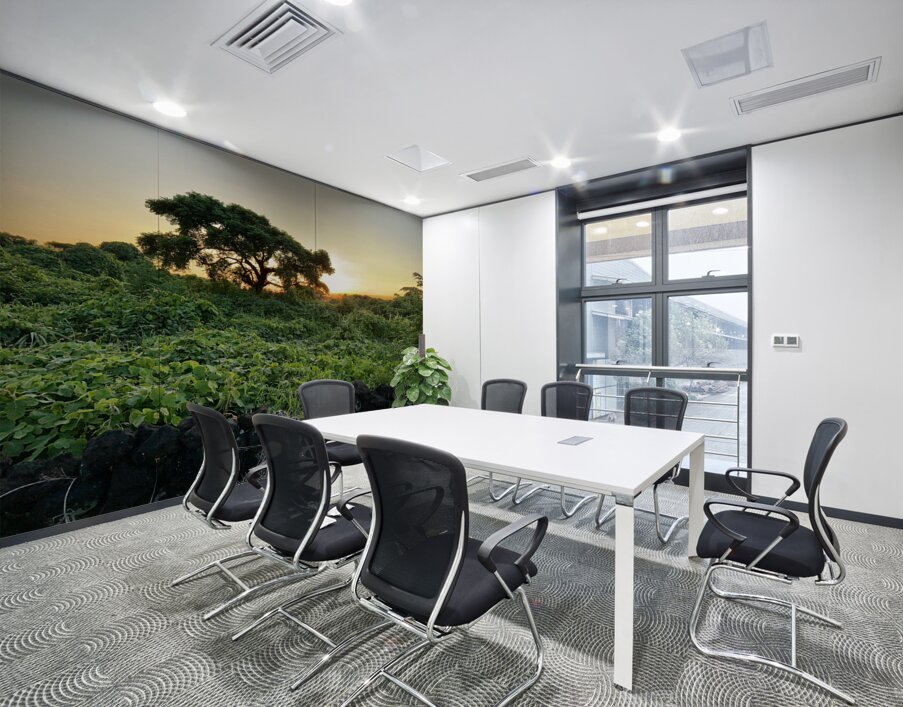 The Sunset Behind Jeju South Korea Wall Printing