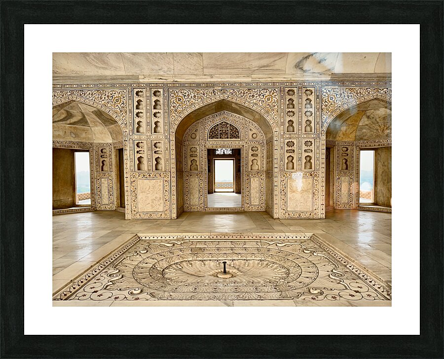 Agra Fort 9 Picture Frame print