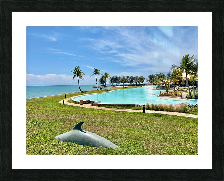 The Empire Brunei 8 Picture Frame print