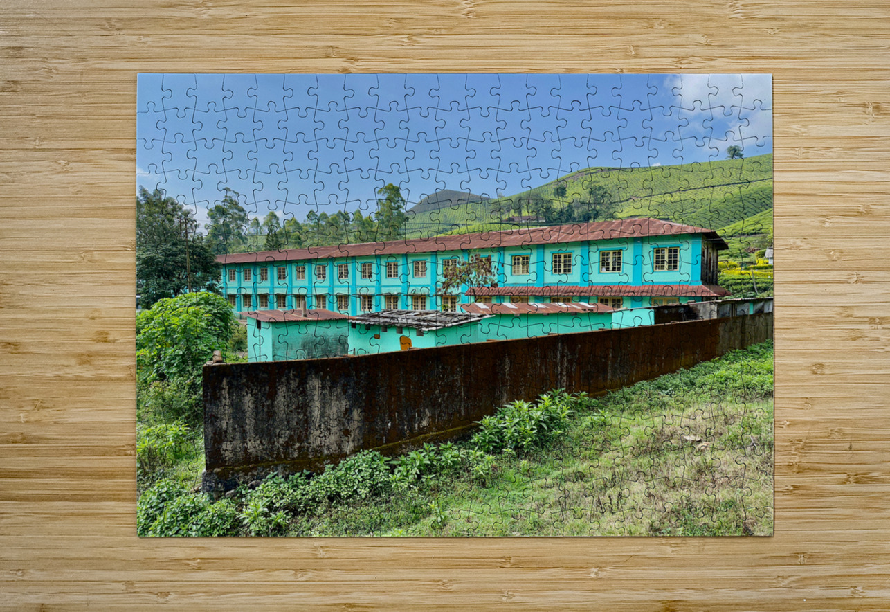 Living in the Tea Plantation Jimmy Roy Photos Puzzle printing