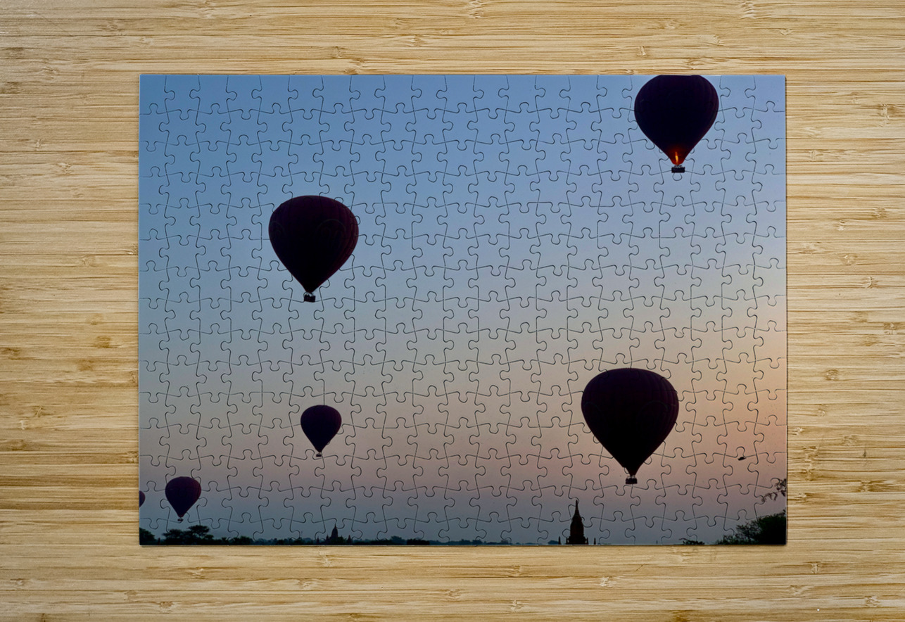 Hot Air Ballons at Sunrise Jimmy Roy Photos Puzzle printing