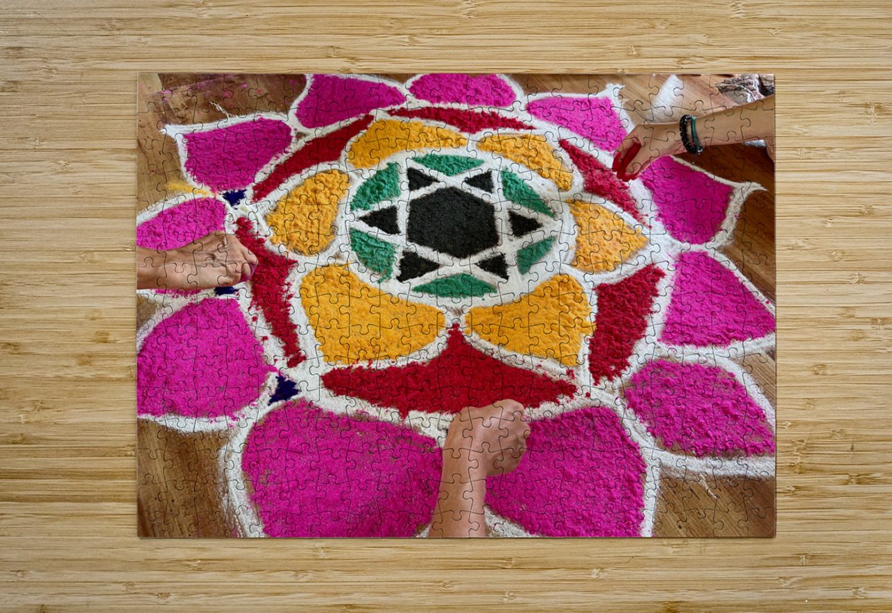 Mandala Hands Jimmy Roy Photos Puzzle printing