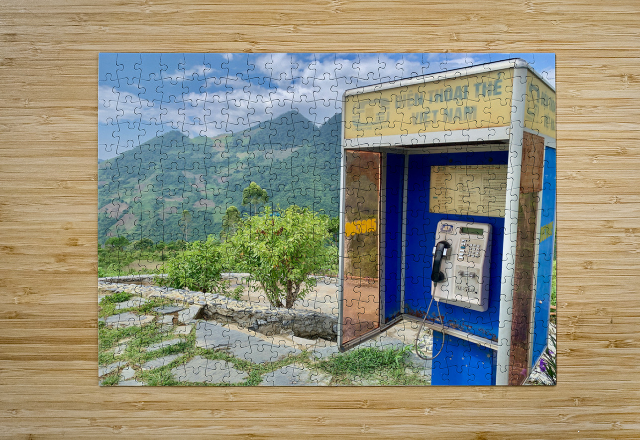 Phone Call from the Summit Jimmy Roy Photos Puzzle printing