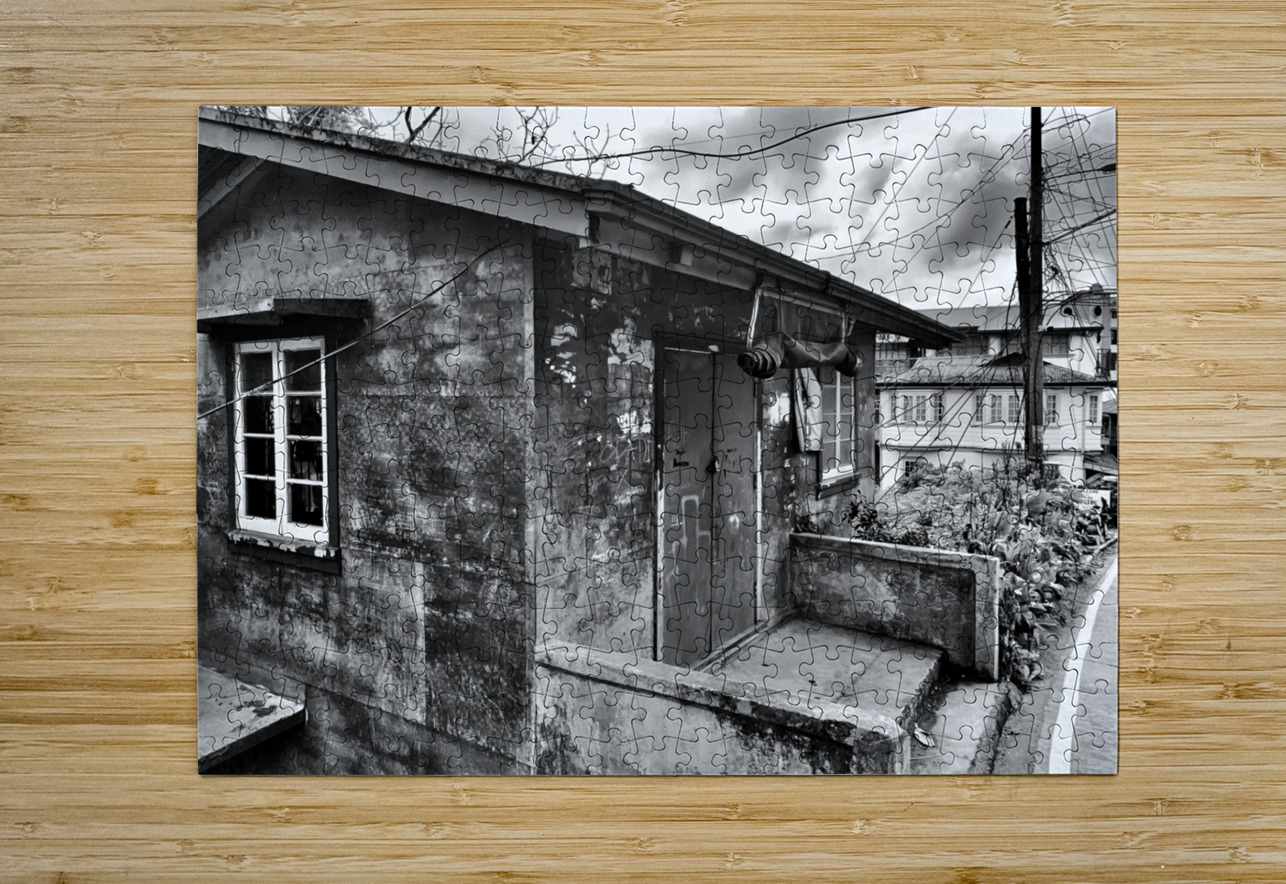 BW House Jimmy Roy Photos Puzzle printing