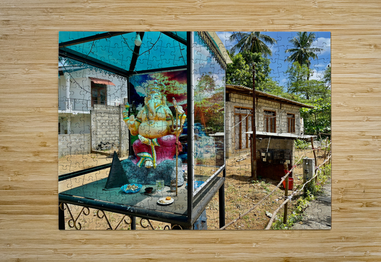 Ganesh in a Box Jimmy Roy Photos Puzzle printing